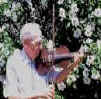 Vern Nicholson playing the violin.